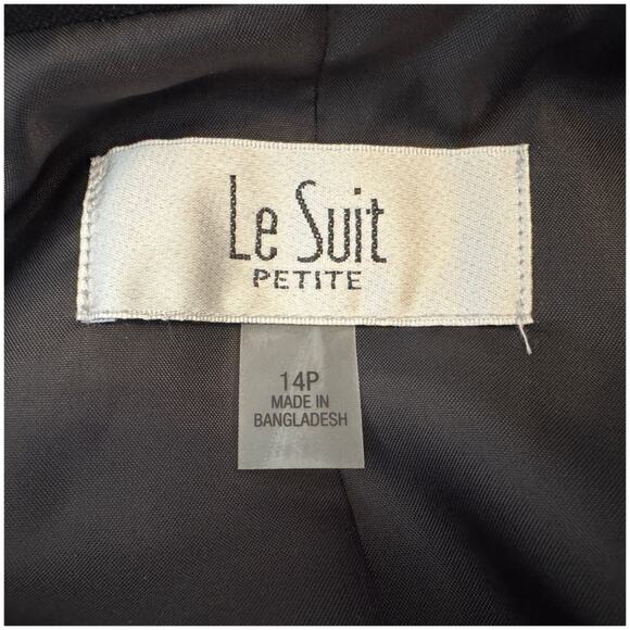 LeSuit Blazer by Kasper | Black | Size 14 Petite - Picture 3 of 5